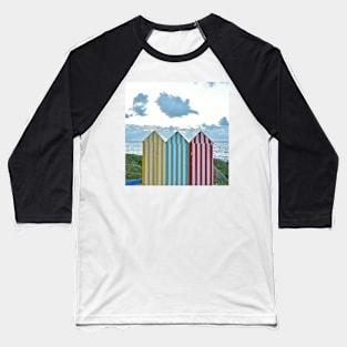 beach cabins Baseball T-Shirt